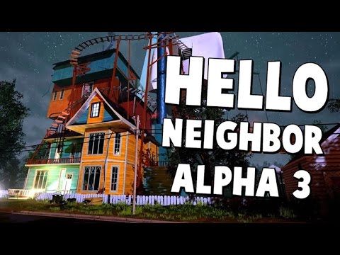 ვინ გაასწრებს? | Hello Neighbor Alpha 3 - Part 1